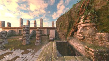 Eski harabelerin 3D yansıması