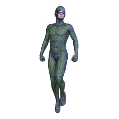 Bir siber adamın 3 boyutlu canlandırması