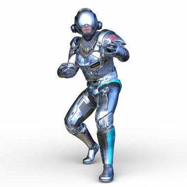 Bir siber adamın 3 boyutlu canlandırması