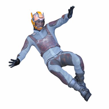 Bir siber adamın 3 boyutlu canlandırması