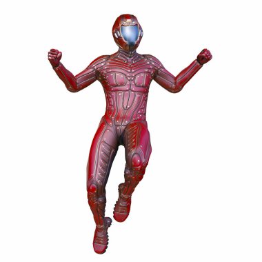 Bir siber adamın 3 boyutlu canlandırması