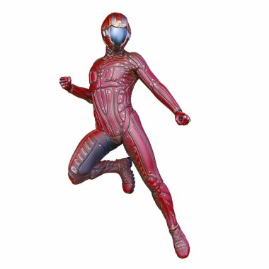 Bir siber adamın 3 boyutlu canlandırması