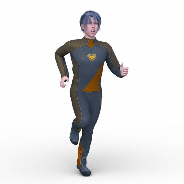 Bir siber adamın 3 boyutlu canlandırması