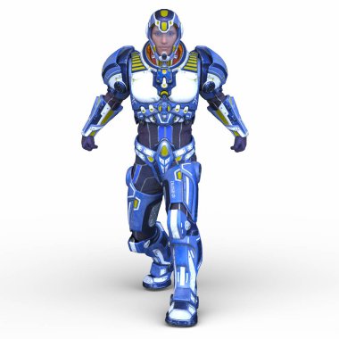 Bir siber adamın 3 boyutlu canlandırması