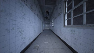 Koridorun 3B görüntülemesi