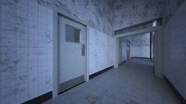 Koridorun 3B görüntülemesi