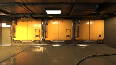 Drenaj kanalının 3B görüntülemesi