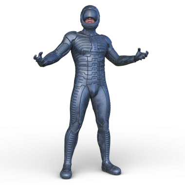 Bir siber adamın 3 boyutlu canlandırması