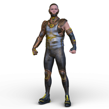 Bir siber adamın 3 boyutlu canlandırması