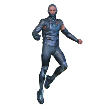 Bir siber adamın 3 boyutlu canlandırması