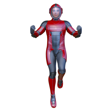 Bir siber adamın 3 boyutlu canlandırması