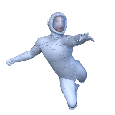 Bir siber adamın 3 boyutlu canlandırması