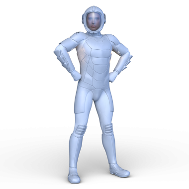 Bir siber adamın 3 boyutlu canlandırması