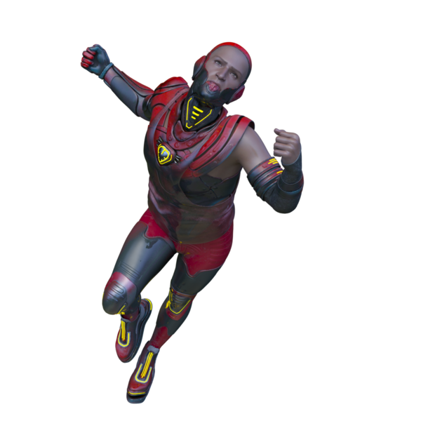 Bir siber adamın 3 boyutlu canlandırması