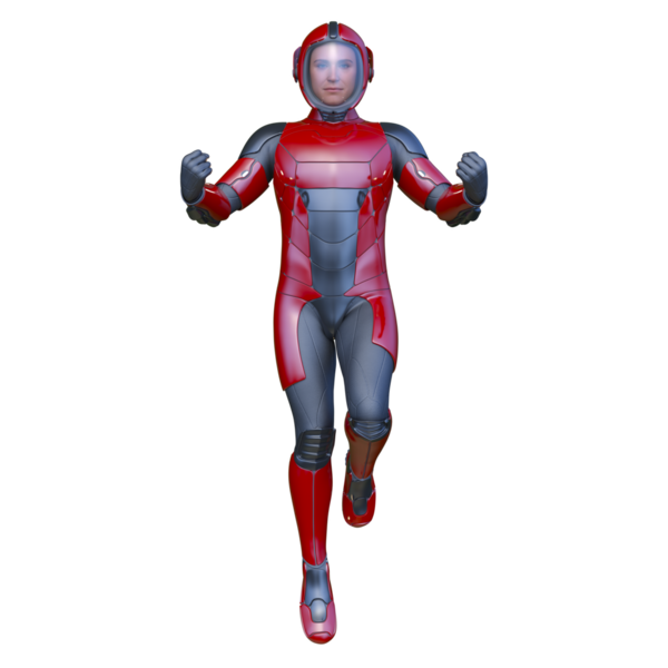 Bir siber adamın 3 boyutlu canlandırması