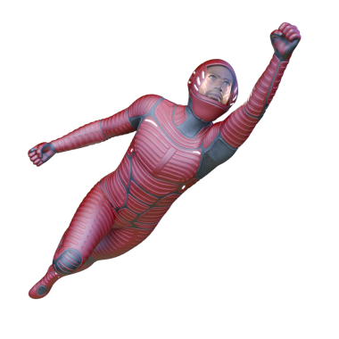 Bir siber adamın 3 boyutlu canlandırması