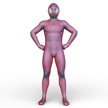 Bir siber adamın 3 boyutlu canlandırması