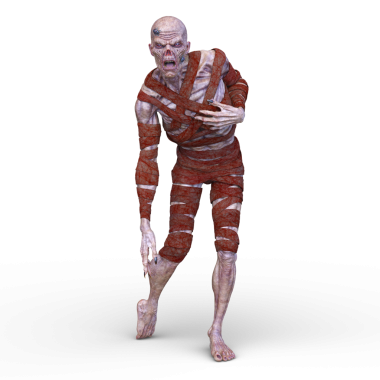 Mumya Adam 'ın 3 boyutlu canlandırması