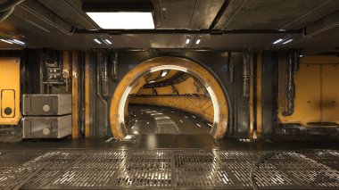 Uzay aracının 3 boyutlu görüntülemesi