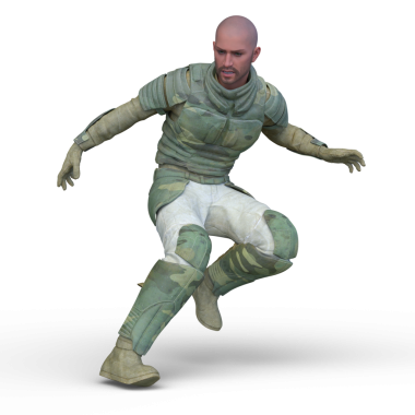 Bir siber adamın 3 boyutlu canlandırması