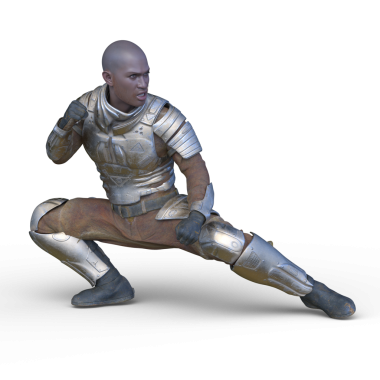 Bir siber adamın 3 boyutlu canlandırması