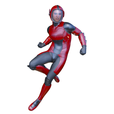 Bir siber adamın 3 boyutlu canlandırması