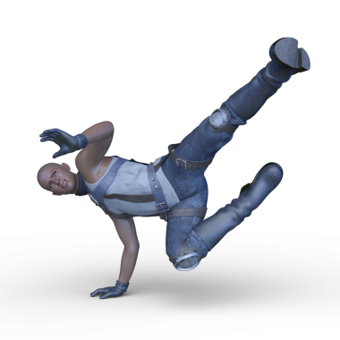 Bir savaşçının 3 boyutlu canlandırması