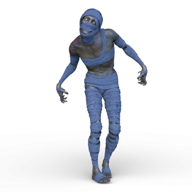 Üç boyutlu mumya kadın tasviri