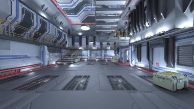 Uzay aracının 3 boyutlu görüntülemesi