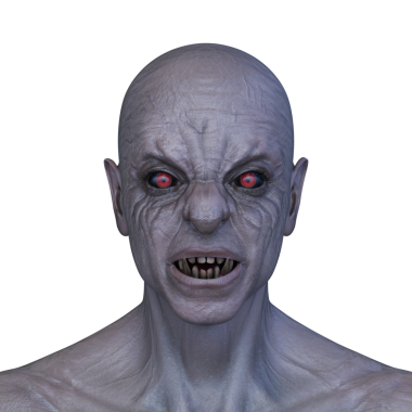 Genç bir iblisin 3 boyutlu canlandırması