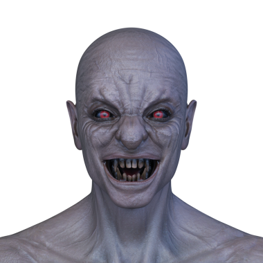 Genç bir iblisin 3 boyutlu canlandırması