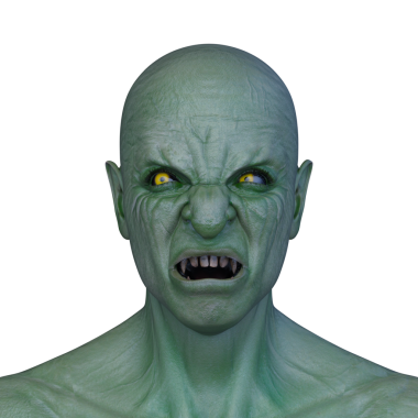 Genç bir iblisin 3 boyutlu canlandırması