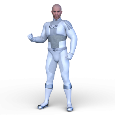 Bir siber adamın 3 boyutlu canlandırması