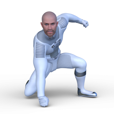 Bir siber adamın 3 boyutlu canlandırması