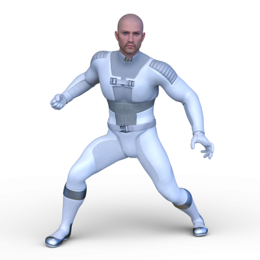 Bir siber adamın 3 boyutlu canlandırması