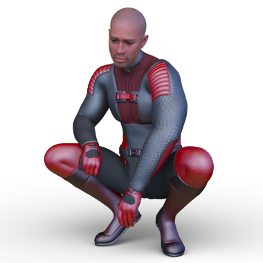 Bir siber adamın 3 boyutlu canlandırması