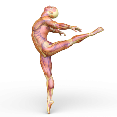 Poz veren bir adamın 3B görüntüsü