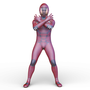 Bir siber adamın 3 boyutlu canlandırması