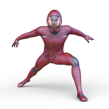 Bir siber adamın 3 boyutlu canlandırması