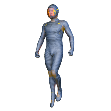 Bir siber adamın 3 boyutlu canlandırması