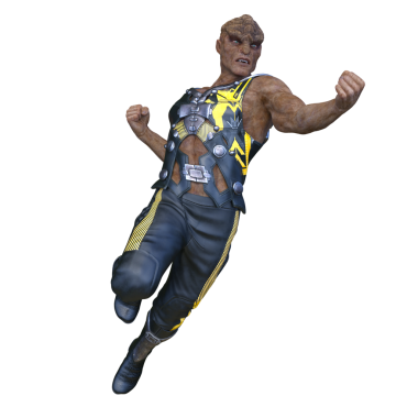 Bir canavarın 3D canlandırması