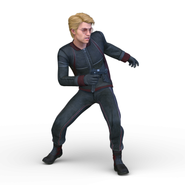 Bir savaşçının 3 boyutlu canlandırması