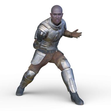 Bir siber adamın 3 boyutlu canlandırması