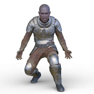 Bir siber adamın 3 boyutlu canlandırması