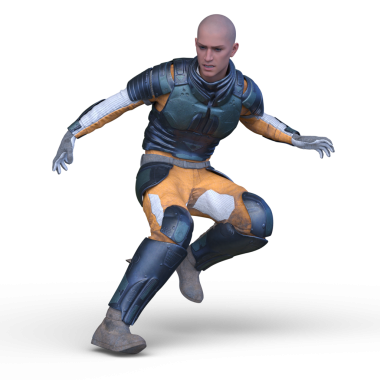 Bir siber adamın 3 boyutlu canlandırması