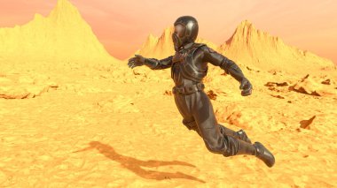 Bir siber adamın 3 boyutlu canlandırması