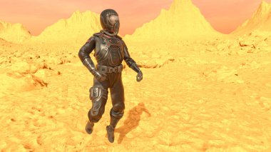 Bir siber adamın 3 boyutlu canlandırması