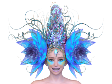 Bir perinin yüzünün Corolla ile 3 boyutlu görüntülenmesi