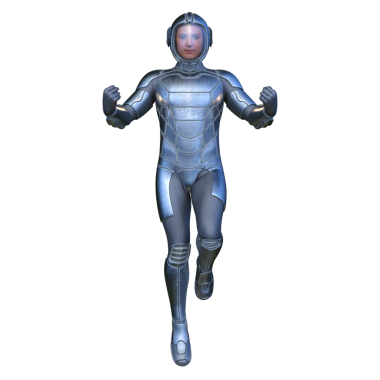 Bir siber adamın 3 boyutlu canlandırması