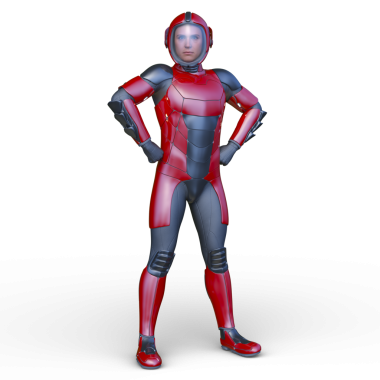 Bir siber adamın 3 boyutlu canlandırması